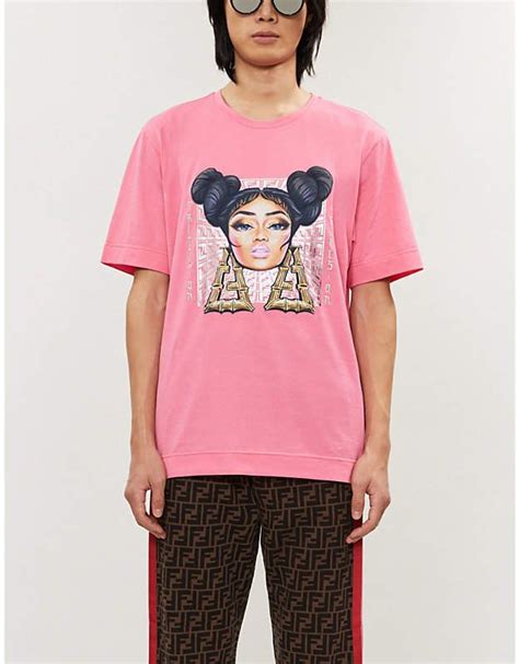 fendi t shirt nicki minaj|nicki minaj x fendi line.